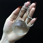 Glass Sex Toy For Women Anal Pussy Dildo Plug Butt Beads Sextoy Bdsm Expander With Metal Safety Sturdy Durable Chain