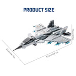 Military Fighter Jet Building Set For Boys Age 8-12,Airplane Aircraft Model Toys With Foldable Wings,Army Plane Kits,Stem Birthday For Old Kids Adult Teens 6+ 8-14(577Pcs)
