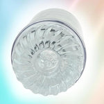 6.77In Tpe Male Masturbator 3D Realistic Textured Spiral Tunnel Pocket Pussies, Reusable Portable Masturbation Sleeve Soft Blowjob Transparent Male Stroker Masturbation Cup Sex Toys For Men