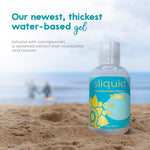 Tsunami – Water-Based Lube, Thick Gel Infused with Moisturizing Seaweed Extract, Clear, Unscented Personal Lubricant, 4.2 Oz