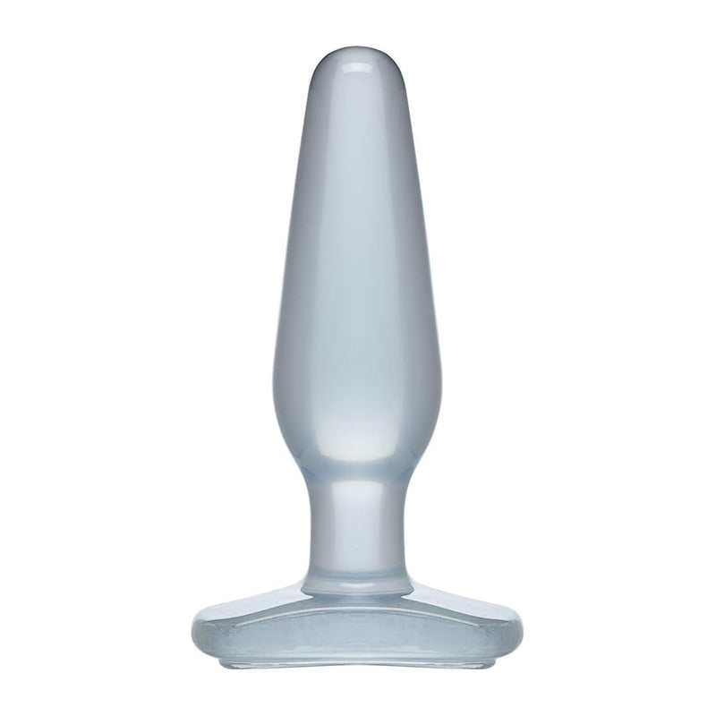 Crystal Jellie Butt Plug Medium, Clear (0289-04-Am)