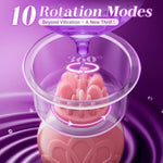Sex Toys Nipple Toys 4-In-1 Nipple Vibrator Sex Toy Women 10 Powerful Rotation Modes, Adult Toys Juguetes Sexuales Sex Toys Vibrating Rose Nipple Clamps Adult Sex Toy For Women Couples