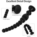 12.6 Inch Long Anal Beads Vaginal G-Spot Deep Stimulation Dildo Anus P-Spot Sensitive Zone Masturbation Massage Butt Plug With Strong Suction Cup For Men Women Male Female Couple Anus Bead Sex Toys
