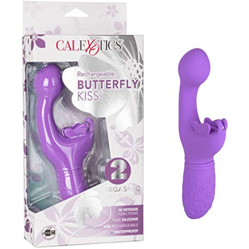 Se-0783-15-3 Butterfly Kiss Rechargeable Butterfly Kiss - Purple