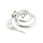 Male Chastity Device Super Short 304 Stainless Steel Men'S Penis Lock J17250 50Mm