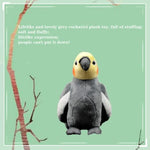 Cockatiel Plush Toy, 7 Inch Super Soft Realistic Realistic Parrot Plush Stuffed Animal Cute Kids Birthday Ornament Collection Use For All Ages And Occasions