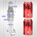 Reusable Penis Sleeve Cock Ring Penis Extender Enlarger Stronger Erection Enhancement Adult Sex Toys For For Men Delay Ejaculation