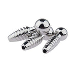 Sex Toys Metal Short Penis Plug Dilators Catheters Sounds Urethal Rod Obstruction Smooth Penis Training For Men Masturbation Adult Toy