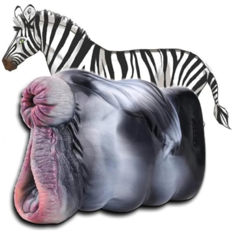 Pocket Pussy Sex Toys For Men - Realistic Zebra Animal Sex Doll Male Masturbator, Premium Soft Silicone Vagina Penis Masturbation Cup Adult Stroker For Wild Side