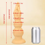 9.44 Inch Realistic Hand Dildo Butt Plug - Long Hand Anal Plug with 2 Gradual Large Beads - Lifelike Fisting Dildos Sex Toy with Strong Suction Cup for Men Women (Skin)