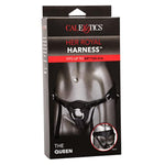 Her Royal Harness The Queen – Premium Adjustable Bdsm Probe Strap On Thong Harness – Sex Toys For Couples And Women - Black