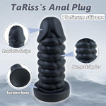 Dildo Silicone Anal Plug With Suction Base Sex Toy For Men Couple Black Xxxl 10.23 Inch