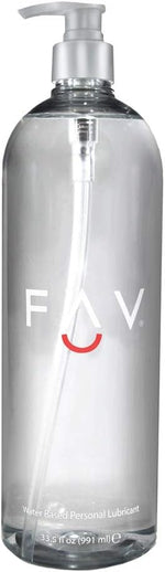 Water-Based Luxury Lubricant (33.5oz) – Natural, Toy-Friendly & Condom Safe