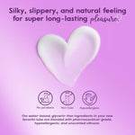 Silk Intimate Lubricant, Travel-Size - Hybrid Silicone & Water-Based Lube For Women, Men & Couples, Hypoallergenic, Unscented, 2 Fl Oz