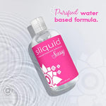 Sassy Water-Based Lube - Thick, Long-Lasting Gel, Natural Lube For Women/Men/Couples, Unscented, 8.5 Fl Oz