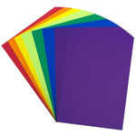 12 x 18 Construction Paper, 56 Sheets, 7 Colors, Heavyweight 180 GSM Craft Paper
