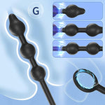 Expand Inflatable Anal Butt Plug Silicone Anal Beads With 3 Balls Detachable Needle Adjustable Size Adult Sex Toy For Gay Lesbian Couple Masturbation