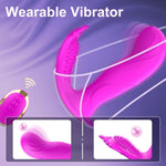 Remote Control Wearable Vibrator, 10 Modes Vibrators Butterfly Vibrator Sex Toys