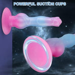 8.7’ Beginner Dog Knot Dildo - Realistic Silicone Animal Dildo With Powerful Suction Cups Monster Dildo, Prostate And G-Spot Stimulation Sex Toys For Men, Women, And Couples Exploring Adventures