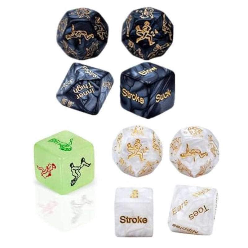 Sex Dice Game Set For Adult Couples Sex Games Enhance Intimacy Romantic Game Tool Novelty Gift