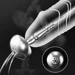 Stainless Steel Hollow Urethral Sounds Penis Plug Stimulate Urethral Dilator Urethral Sounding Rod For Men Masturbation Urethral Sounds Plug Training (L)