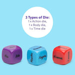 Oh! Dice Toy For Couples - Plastic - Small & Travel Friendly - Pack Of 3