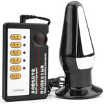 Anal Butt Plug Electric Shock Metal Thread Anal Butt Plug Electro Power Box Massager Toys Waterproof Adult Anal Sex Toy Women Gay Sm Massage Kits