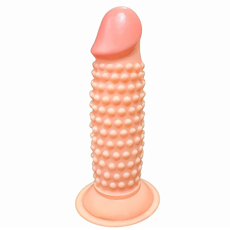 Pvc Realistic Dildo, 5.23" Anal Dildo With Strong Suction Cup Soft Flexible Bumpy Style Dildo G Spot Stimulation Dildos Anal Plug Prostate Massager For Hands-Free Play Sex Games For Women Couple