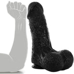 12.99'' X 3.74'' Ultra Huge Thick Wide Girth Giant Dildo, Realistic Dildos With Super Big Lifelike Balls, Strong Suction Cup For Hands-Free Play, Anal G-Spot Sex Toys For Adult Women And Men