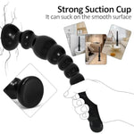 12.6 Inch Long Anal Beads Vaginal G-Spot Deep Stimulation Dildo Anus P-Spot Sensitive Zone Masturbation Massage Butt Plug With Strong Suction Cup For Men Women Male Female Couple Anus Bead Sex Toys