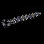 Adult Sex Toy Glass Anal Butt Plug Crystal Glass Anal Trainer For Women For Couple Pleasure Anal Trainer Kit Butt Plug Sex Toy Stimulation Adult Sex Toys For Men Women