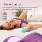 Next 3D Pleasure Air Clitoral Sucker Sex Toy Stimulator | Suction Vibrator For Women And Couples Vibrating Adult Sex Toys With 14 Intensity Levels Waterproof Clit Sucker | Sage