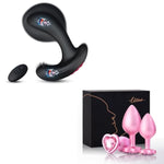 Vibrating Putt Plug &Pink Anal Plug
