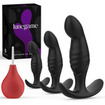 4Pcs Anal Plug Adult Sex Toys, Silicone Butt Plug Set For Beginners, Advanced Users, Anal Dildo Training Kit Sex Toys For Man, Women And Couple With Flared Base Prostate Toys