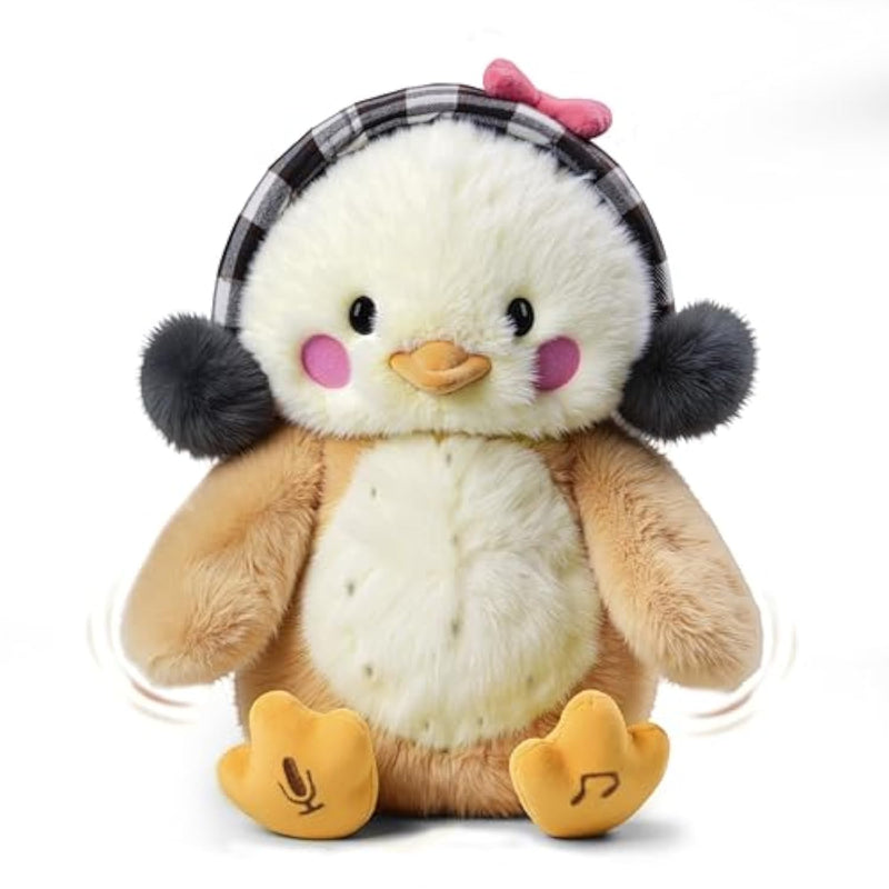 Tumama Dancing Talking Chicken Toy, Hug Me Kiss Me Electronic Pet Soft Plush Chick Toy, Singing, Recording, Repeating, Baby Toddler Interactive Toys For Boys Girls Gifts