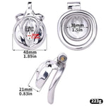 Stainless Steel Men'S Training Cage - Fitness Protection Cage - With Auxiliary Belt - Anti-Escape - A341 (Regular, 50Mm)