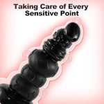 10.43'' X 3.15'' Super Huge Thick Wide Girth Anal Plug Butt Plugs, Anus Opening Trainer Butt Stretcher Sex Toy With Suction Cup Hands-Free Play 6 Balls G-Spot Dildo For Women Men