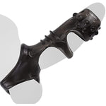 Reusable Penis Sleeve With Testicle Ring Covered By Granules, Flexible Condom Male Cock Extender Enlarger G-Spot Stimulation Sex Toys For Couples