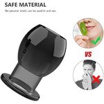 Hollow Speculum Peeking Anal Beads Butt Plug Expander Tunnel Transparent Anus Dilation Adult Women Men Gay Gray Transparent