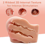 Realistic Male Masturbator with Virgin Vagina and Anal for Men's Pleasure
