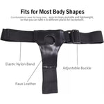 Adult Bdsm Strap On Harness Adjustable Leather Pants Dildo Briefs Strapless Panties For Women Lesbian Sex Toy Role Play Underwear Fits For Suction Cup Dildo For Sex Game Play
