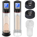 Electric Penis Vacuum Pump, Male Masturbator With 4 Suction Intensities Rechargeable Automatic Penis Enlarge Air Pressure Device Adult Sex Toys For Men