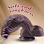 3" Diameter Huge Black Dildo,10.4" Realistic Giant Silicone Dildo,Thick Extra Large Dildo,Long Suction Cup Dildo,Xxl Fat Big Dildo,G-Spot Anal Wide Dildo Adult Penis For Experienced Men And Women