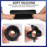 Premium 3Pcs Silicone Penis Pump Sleeve, Universal Cock Sleeve For Penis Pumps, Penis Extender, Realistic Penis Sleeve For Dick Pump, Penis Pump Accessories For Men Penis Extension
