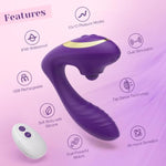 Clitoral Tapping G Spot Vibrator, Remote Control Adult Sex Toys For Women Couple