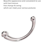 Pure G Spot Metal Wand Anal Prostate Massage Stick Polished Steel Massager Hard Dildo 698 G