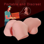 (15.4 * 9.5 * 6.3In*11.2Lb) Realistic Male Masturbator,Pocket Pussy Ass Fresh For Intense Pleasure,Sex Doll,Male Stroker With Vagina And Anal Sex, Adult Male Sex Toy For Masturbation