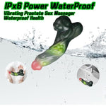 Monster Fantasy Special Dildo Sex Toys Dildos, 7.4” Colorful Safety Lifelike Rechargeabler Prostate Massaging Device For 10 Vbratory Modes For Men Women Couple Pleasure(Green)