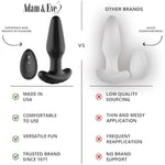 Carl Jr Remote Control Vibrating Rimming Anal Plug, Spinning Beads For Oral Like Stimulation, 10 Function Vibrating Butt Plug, Waterproof Silicone, Usb Rechargeable, Adult Toy For Men Women