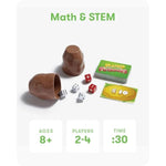 SimplyFun Math’d Potatoes Board Game, Math Game for Kids Ages 8+, Educational Dice Game with Addition and Subtraction - Fun Math Challenge for 2-4 Players